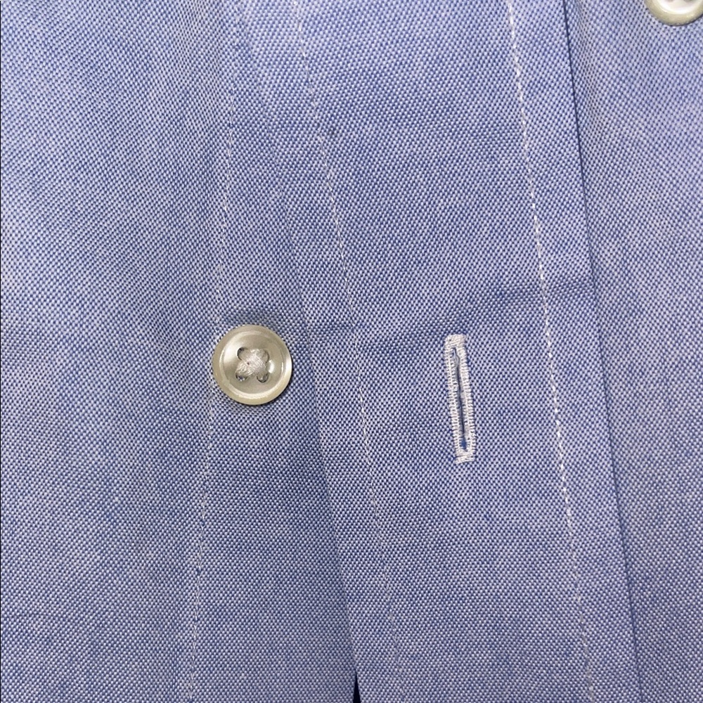 Ralph Lauren Light Blue Button-Down Dress Shirt 16 34/56 - Picture 5 of 6